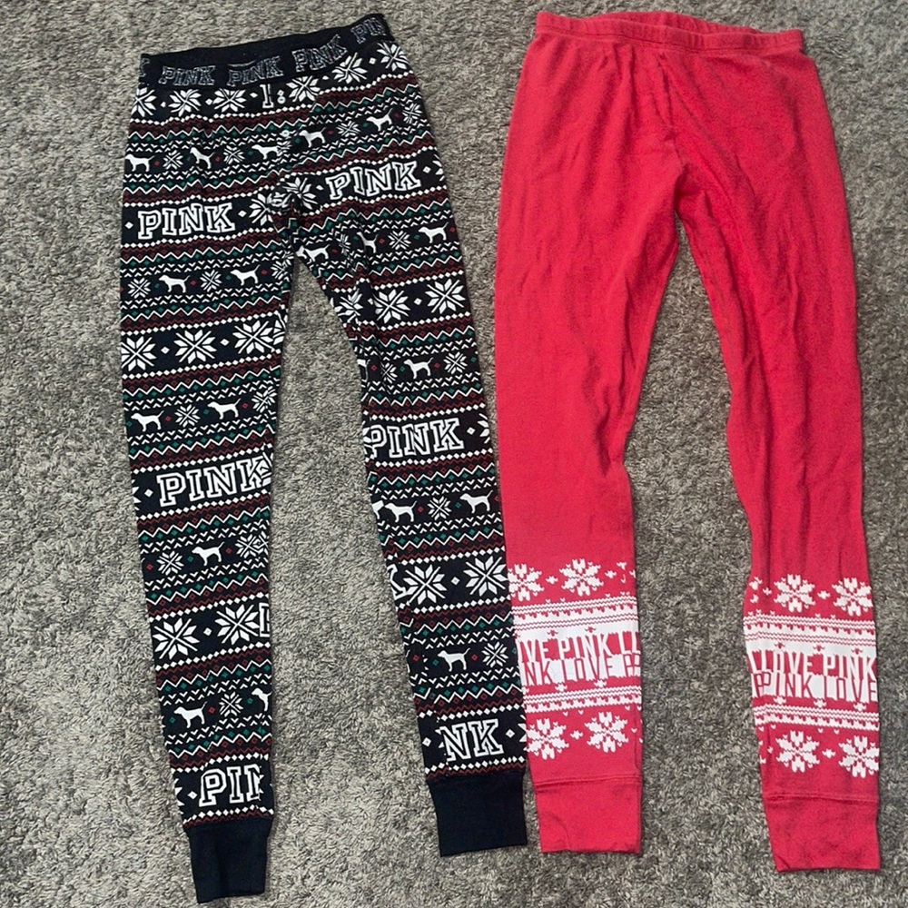 Woman’s Victoria’s Secret PINK small pajama pant lot